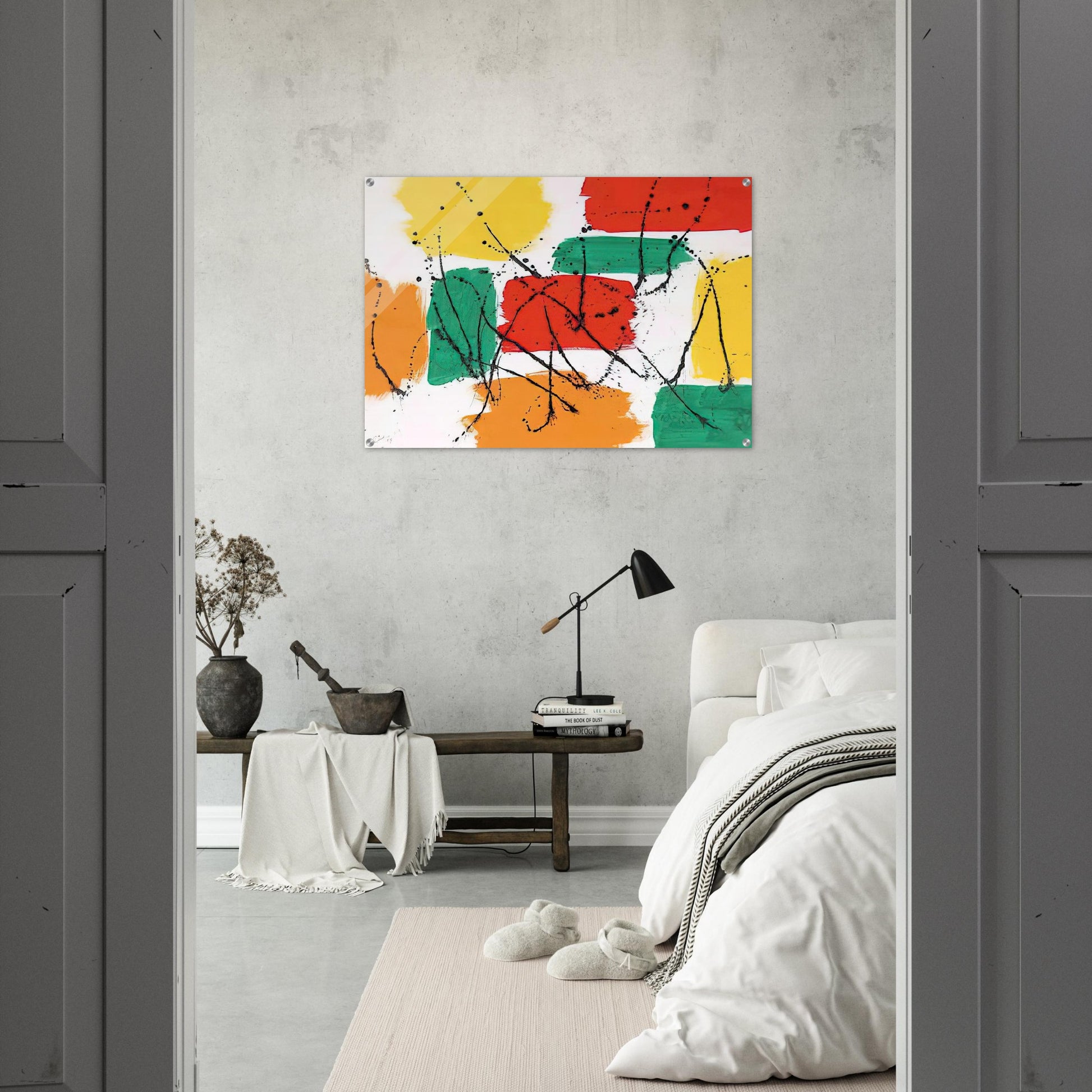 Reflets Printanieres - Marcel Barbeau Acrylic Print - 70x100 cm / 28x40″ inches