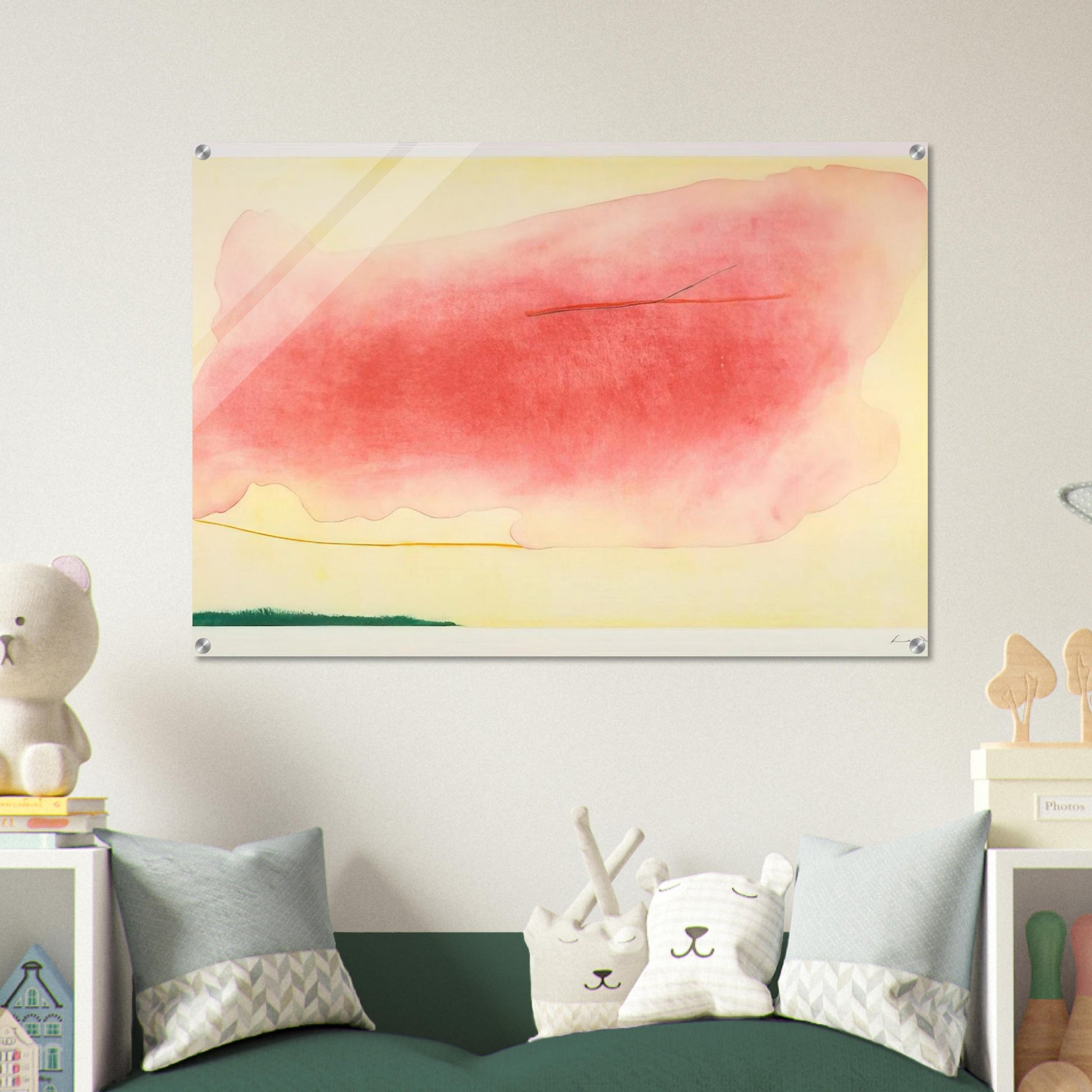 Nepenthe - 1972 - Helen Frankenthaler Acrylic Print - 70x100 cm / 28x40″ inches