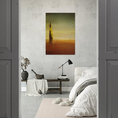 THE BIRTH OF LIQUID FEARS - Salvador Dali Brushed Aluminum Print - 70x100 cm / 28x40 inches | Salvador Dali Aluminum Print | Salvador Dali Prints