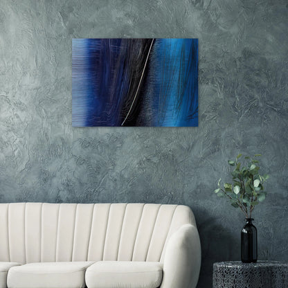 Untitled T1962-L7 - 1962 - Hans Hartung Brushed Aluminum Print - 70x100 cm / 28x40 inches | Hans Hartung Aluminum Print | Hans Hartung Prints