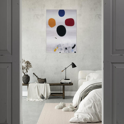 White Line #2 - 1968 - Adolph Gottlieb Brushed Aluminum Print - 70x100 cm / 28x40 inches | Adolph Gottlieb Aluminum Print | Adolph Gottlieb Prints