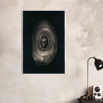 UNTITLED 1964 - Lee Bontecou Brushed Aluminum Print - 70x100 cm / 28x40 inches | Lee Bontecou Aluminum Print | Lee Bontecou Prints