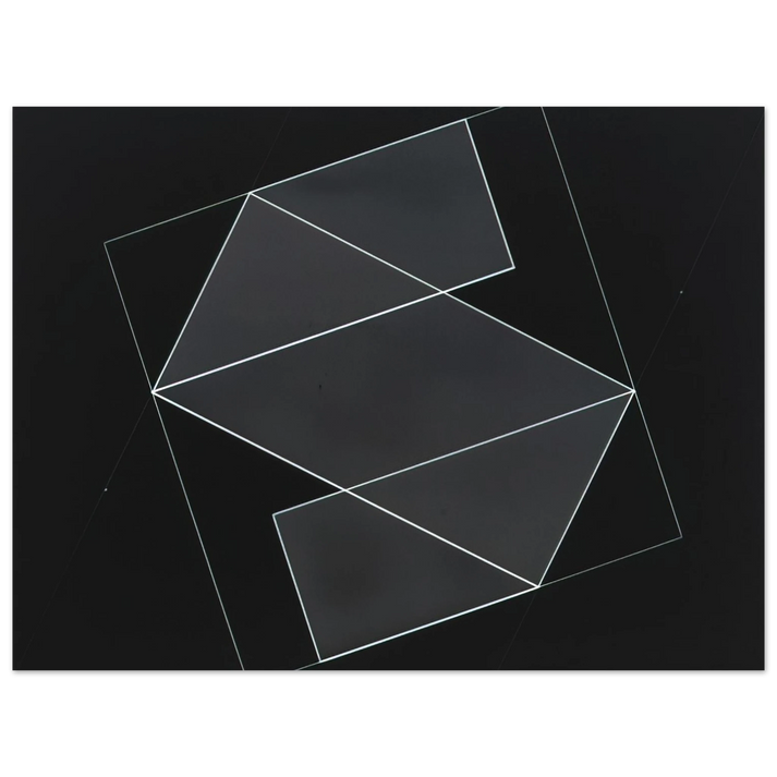 Josef Albers - STRUCTURAL CONSTELLATION 1952  75x100 cm / 30x40inches Fine Art Poster