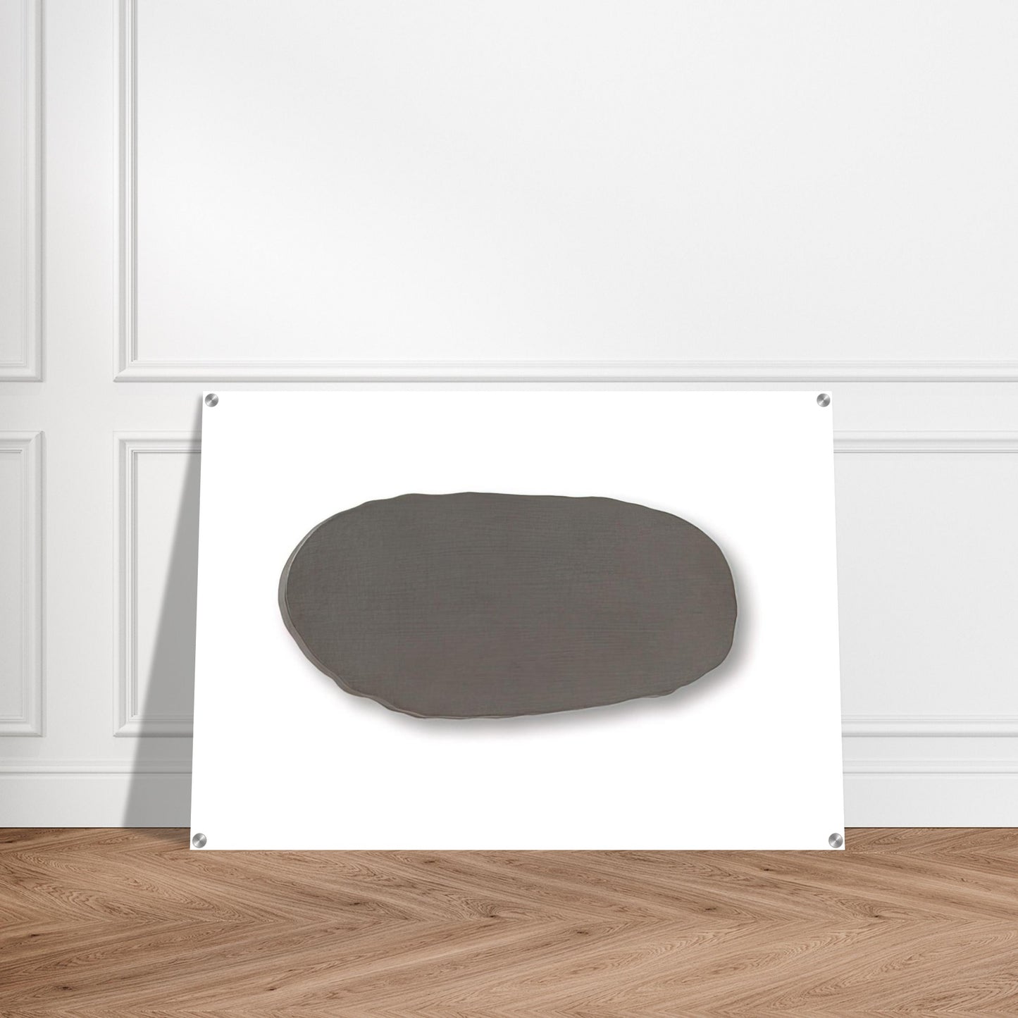 GRAUE SCHEIBE 1970 - BLINKY PALERMO Acrylic Print - 70x100 cm / 28x40″ inches
