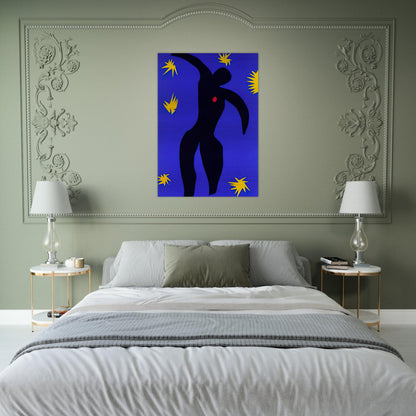 ICARUS 1944 - Henri Matisse Brushed Aluminum Print - 70x100 cm / 28x40 inches | Henri Matisse Aluminum Print | Henri Matisse Prints