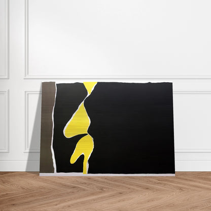 Hommage to the First Monk Immolating Himself in Saigon - 1966 - Adja Yunkers Brushed Aluminum Print - 70x100 cm / 28x40 inches | Adja Yunkers Aluminum Print | Adja Yunkers Prints