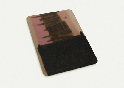 Composition in Black  Ochre - 1957 By Adja Yunkers Pack of 10 Post Cards | Adja Yunkers Post Cards | A6 (10.5 x 14.8 cm) - 4.1 x 5.8 inches