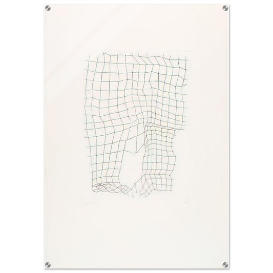 Reticulárea - 1973 - Gego Acrylic Print - 70x100 cm / 28x40″ inches | Gego Wall Art | Gego Prints