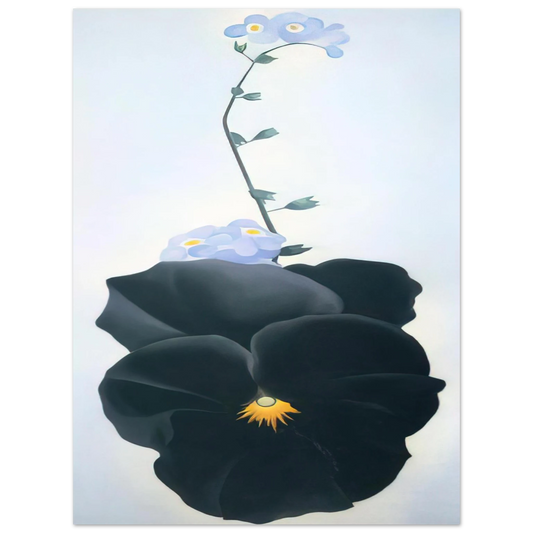 Georgia O'Keeffe - Pansy Fine Art Poster
