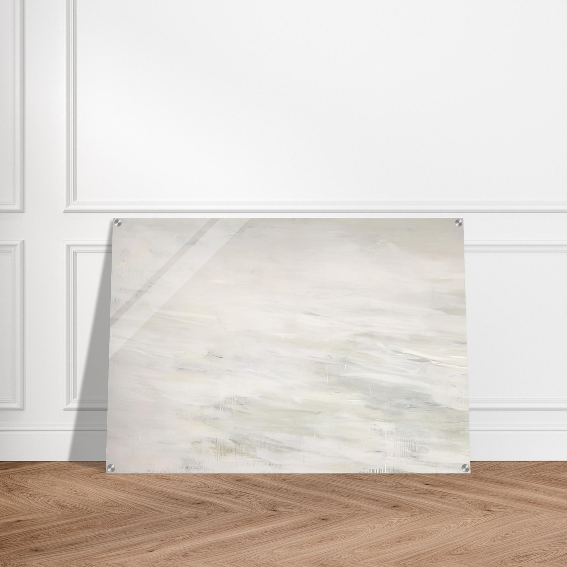 Hero and Leandro  A Painting in Four Parts  Part III - Cy Twombly Acrylic Print - 70x100 cm / 28x40″ inches