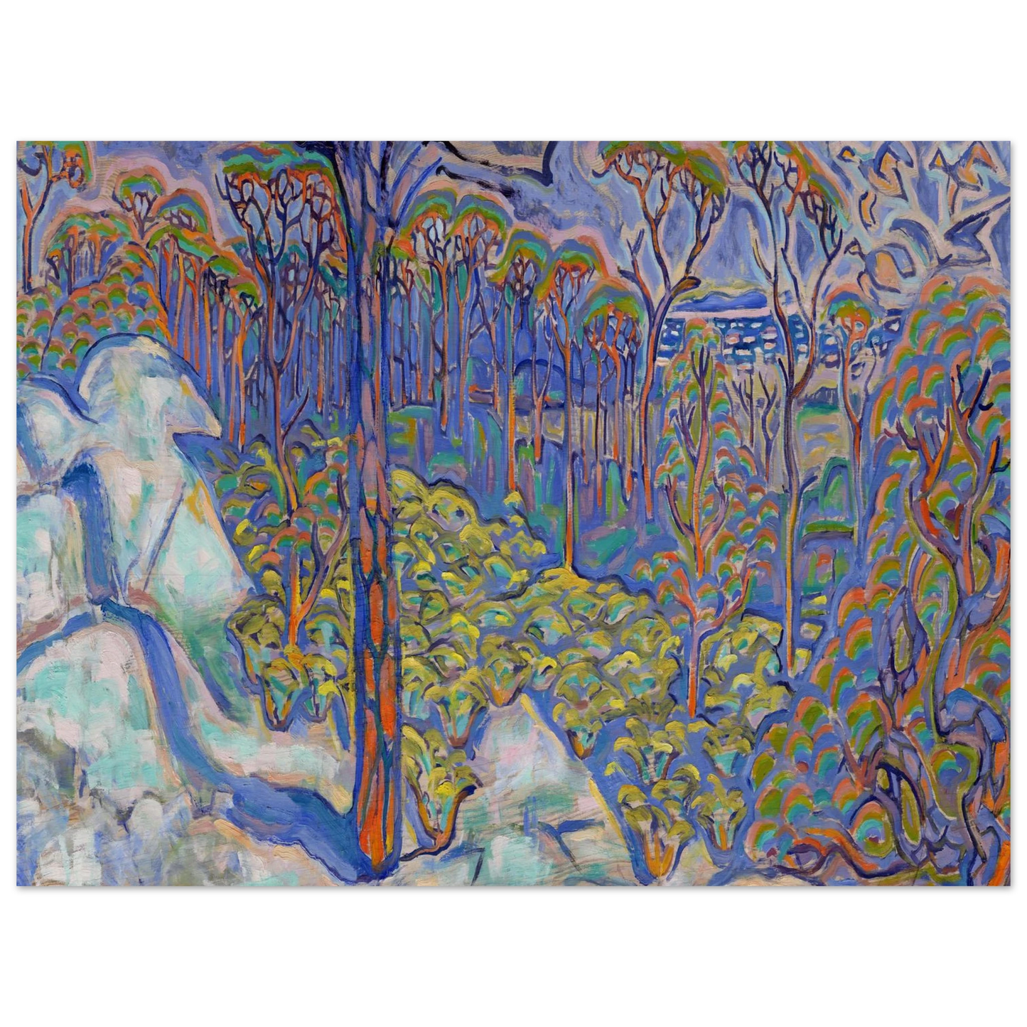Walter Inglis Anderson - Walter Anderson Wall art - 40x50 cm / 16x20 inches - Fine Art Poster-canvas - -