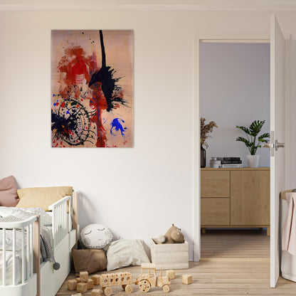 The Prey - Hans Hofmann Brushed Aluminum Print - 70x100 cm / 28x40 inches | Hans Hofmann Aluminum Print | Hans Hofmann Prints