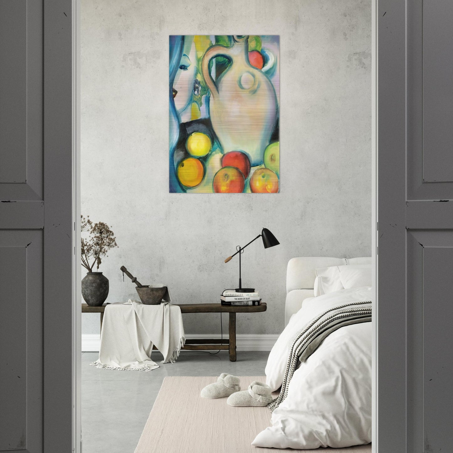 Marilyn - Pop Art - Mark Lancaster Brushed Aluminum Print - 70x100 cm / 28x40 inches | Mark Lancaster Aluminum Print | Mark Lancaster Prints