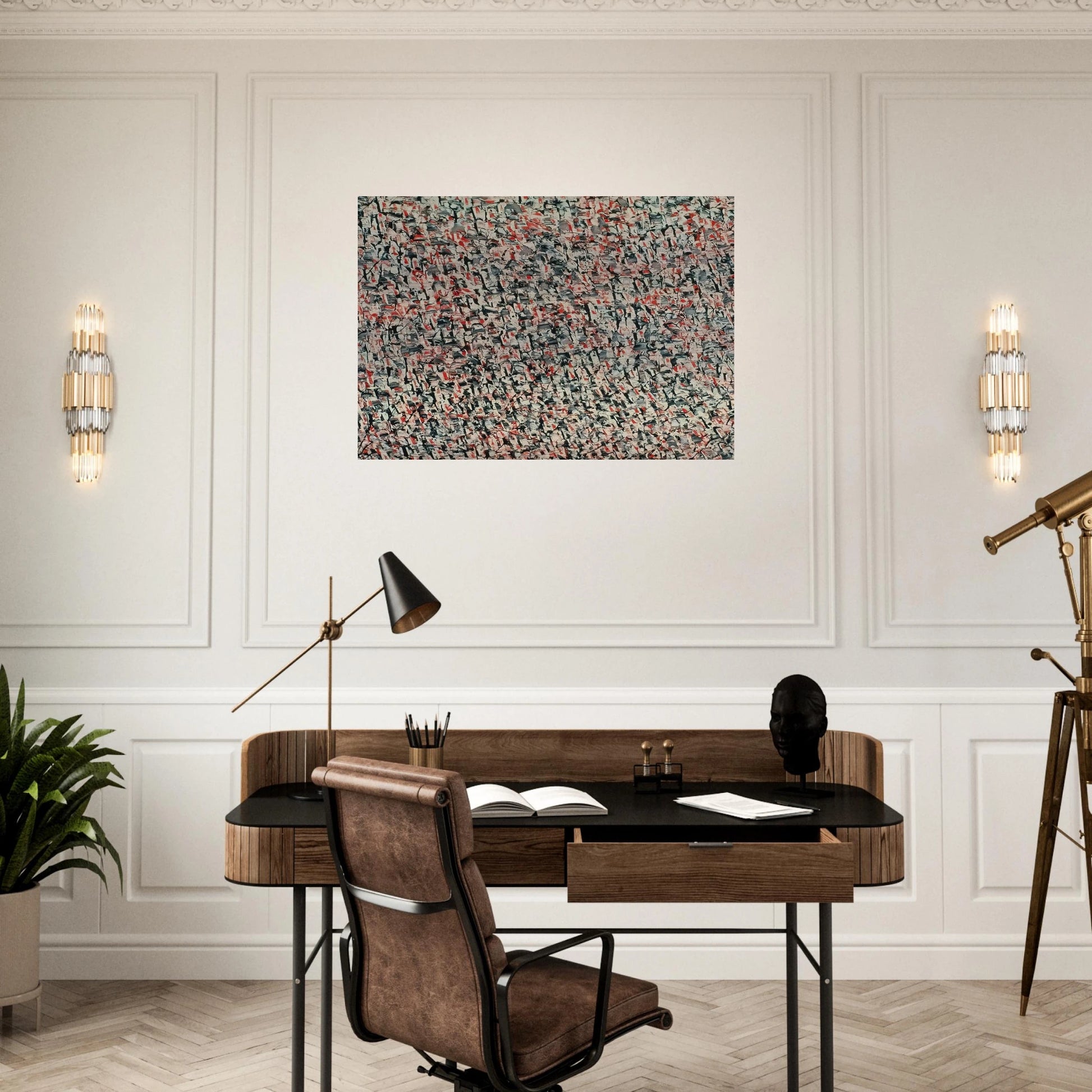 Natashkouan - Marcel Barbeau Brushed Aluminum Print - 70x100 cm / 28x40 inches | Marcel Barbeau Aluminum Print | Marcel Barbeau Prints