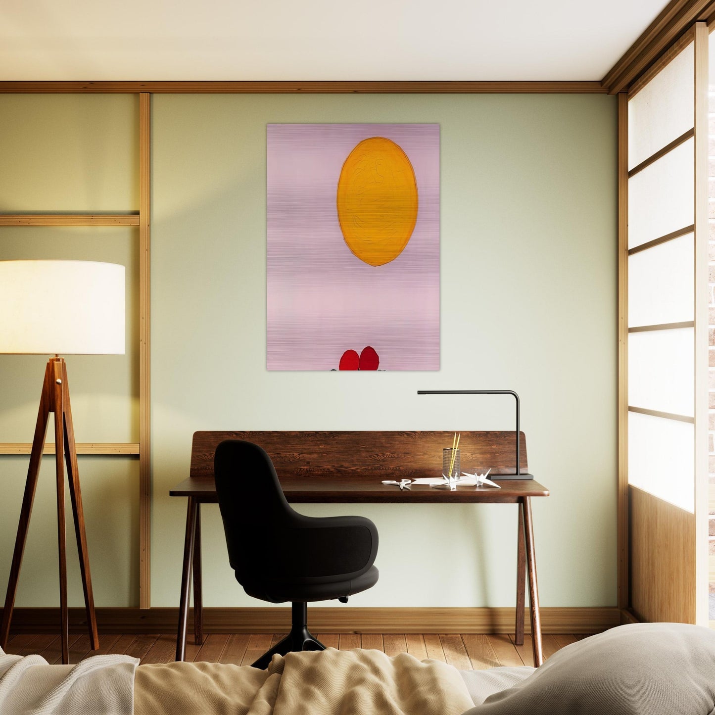 PAINTING 918 1972 - Luis Feito Brushed Aluminum Print - 70x100 cm / 28x40 inches | Luis Feito Aluminum Print | Luis Feito Prints