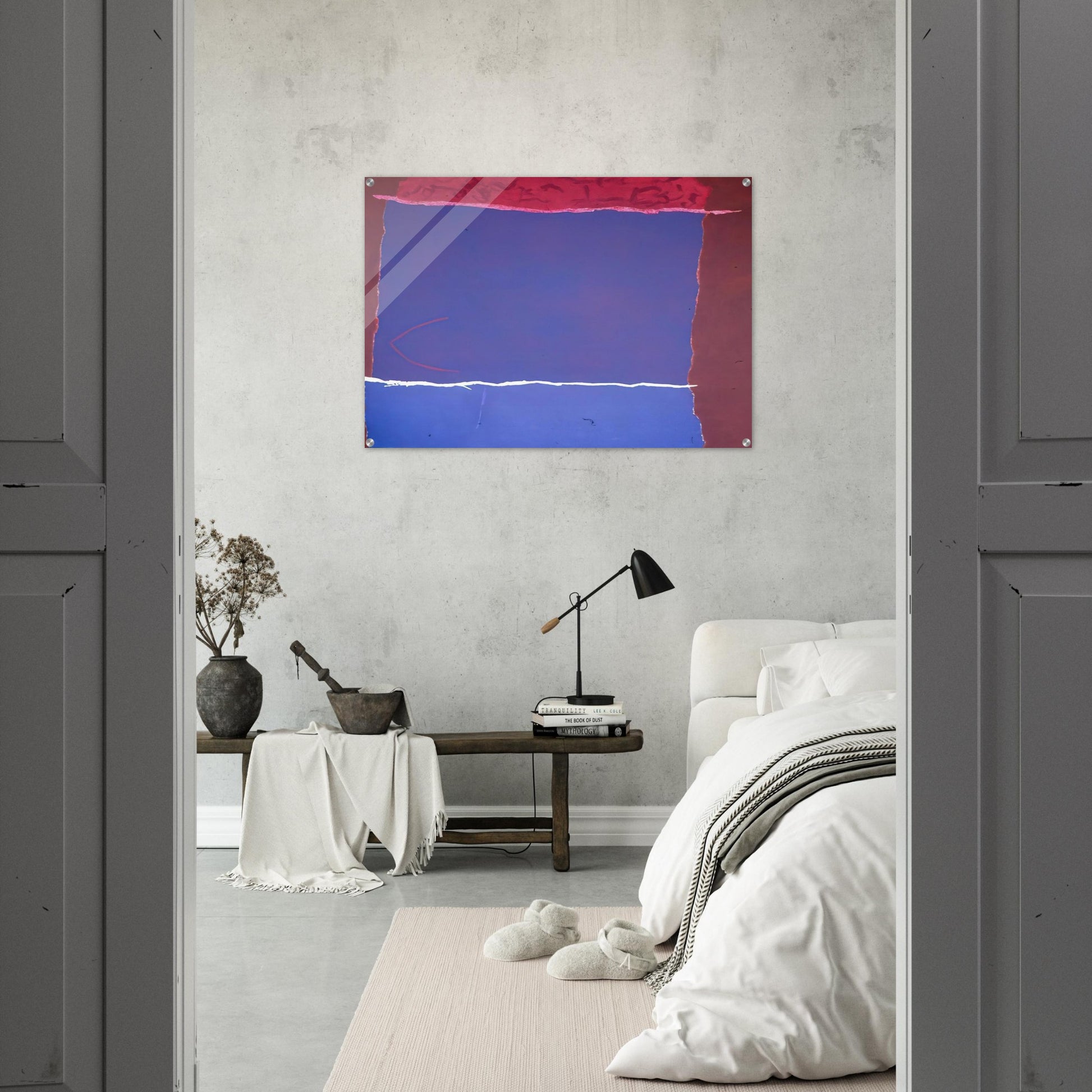 Infinity Field, Lefkada Series - 1980 - Theodoros Stamos Acrylic Print - 70x100 cm / 28x40″ inches