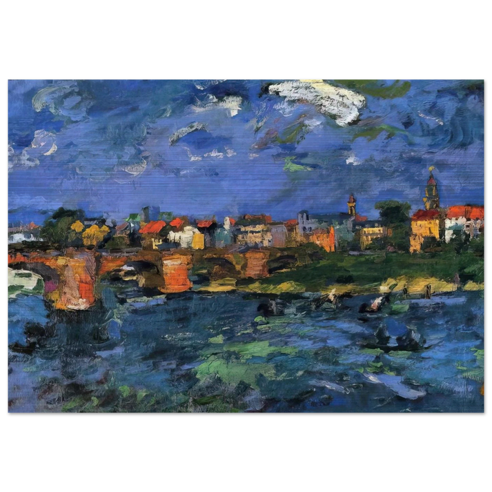 NOT_DETECTED_235875 - OSKAR KOKOSCHKA Brushed Aluminum Print - 70x100 cm / 28x40 inches | OSKAR KOKOSCHKA Aluminum Print | OSKAR KOKOSCHKA Prints