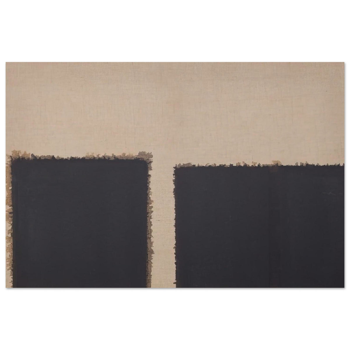 Burnt Umber  Ultramarine - 2004 - Yun Hyong-keun Art Prints - 100x150 cm / 40x60″ inches | Yun Hyong-keun Poster | Yun Hyong-keun Prints