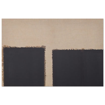 Burnt Umber  Ultramarine - 2004 - Yun Hyong-keun Art Prints - 100x150 cm / 40x60″ inches | Yun Hyong-keun Poster | Yun Hyong-keun Prints