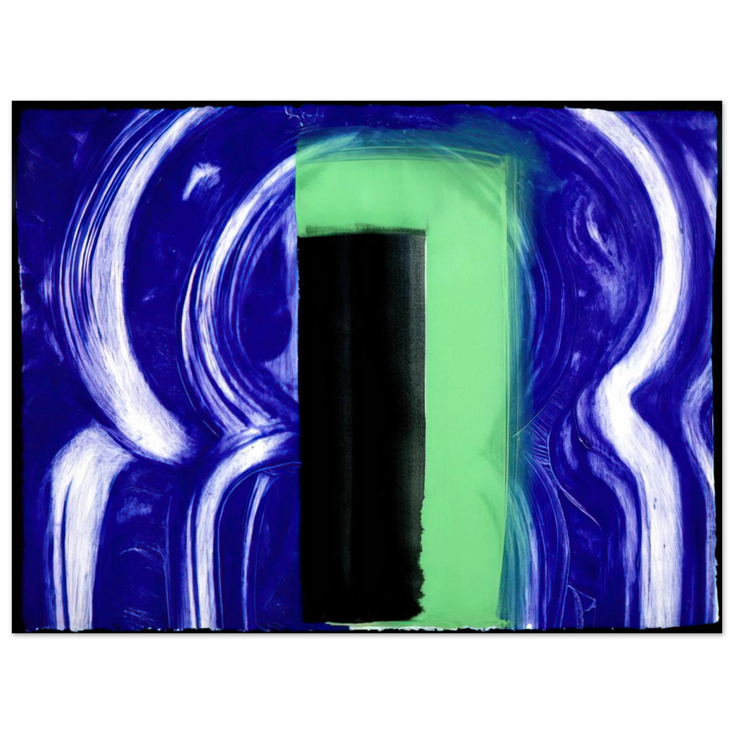 Howard Hodgkin - Moroccan Door - 1991  75x100 cm / 30x40inches Fine Art Poster