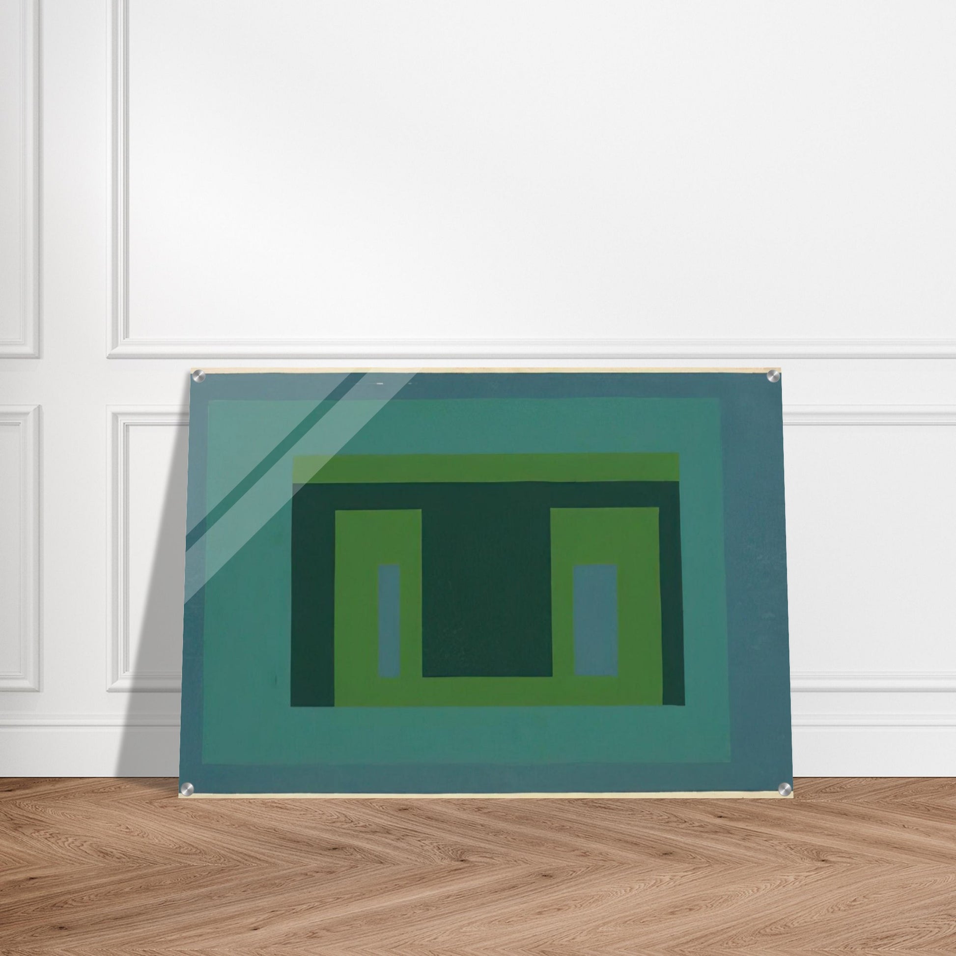 VARIANT ADOBE 1956 - Josef Albers Acrylic Print - 70x100 cm / 28x40″ inches