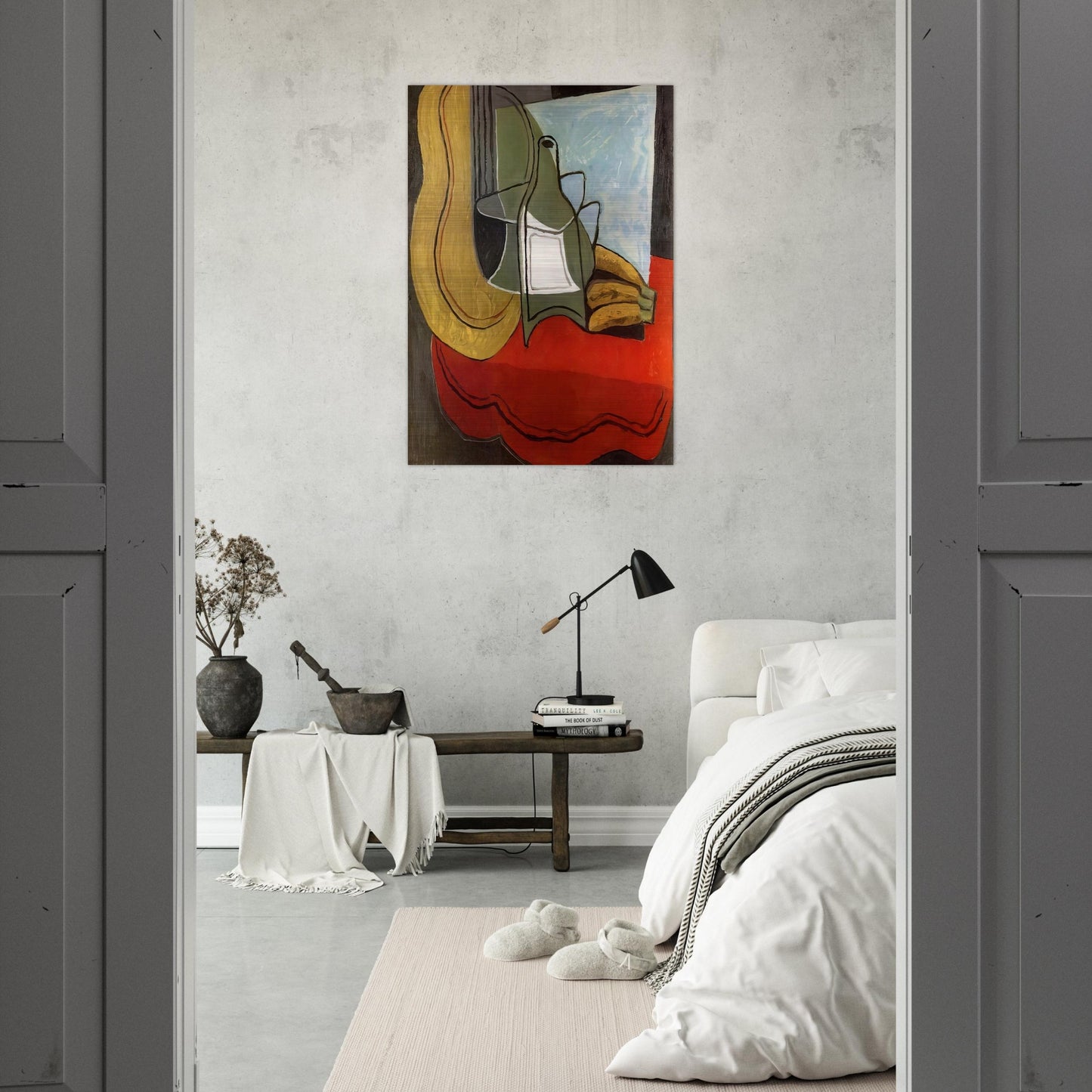 BANANAS - Juan Gris Brushed Aluminum Print - 70x100 cm / 28x40 inches | Juan Gris Aluminum Print | Juan Gris Prints