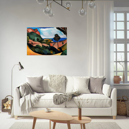 LANDSCAPE 1907 - Andre Derain Brushed Aluminum Print - 70x100 cm / 28x40 inches | Andre Derain Aluminum Print | Andre Derain Prints