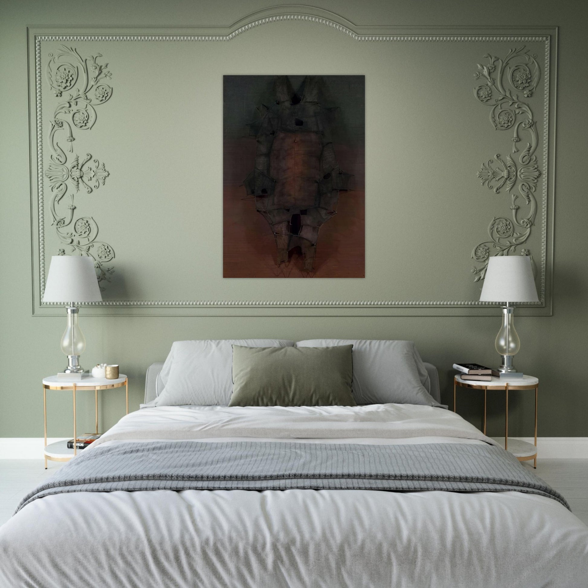 Metamorfosis Espejo Roto - 1962 - Manuel Rivera Brushed Aluminum Print - 70x100 cm / 28x40 inches | Manuel Rivera Aluminum Print | Manuel Rivera Prints