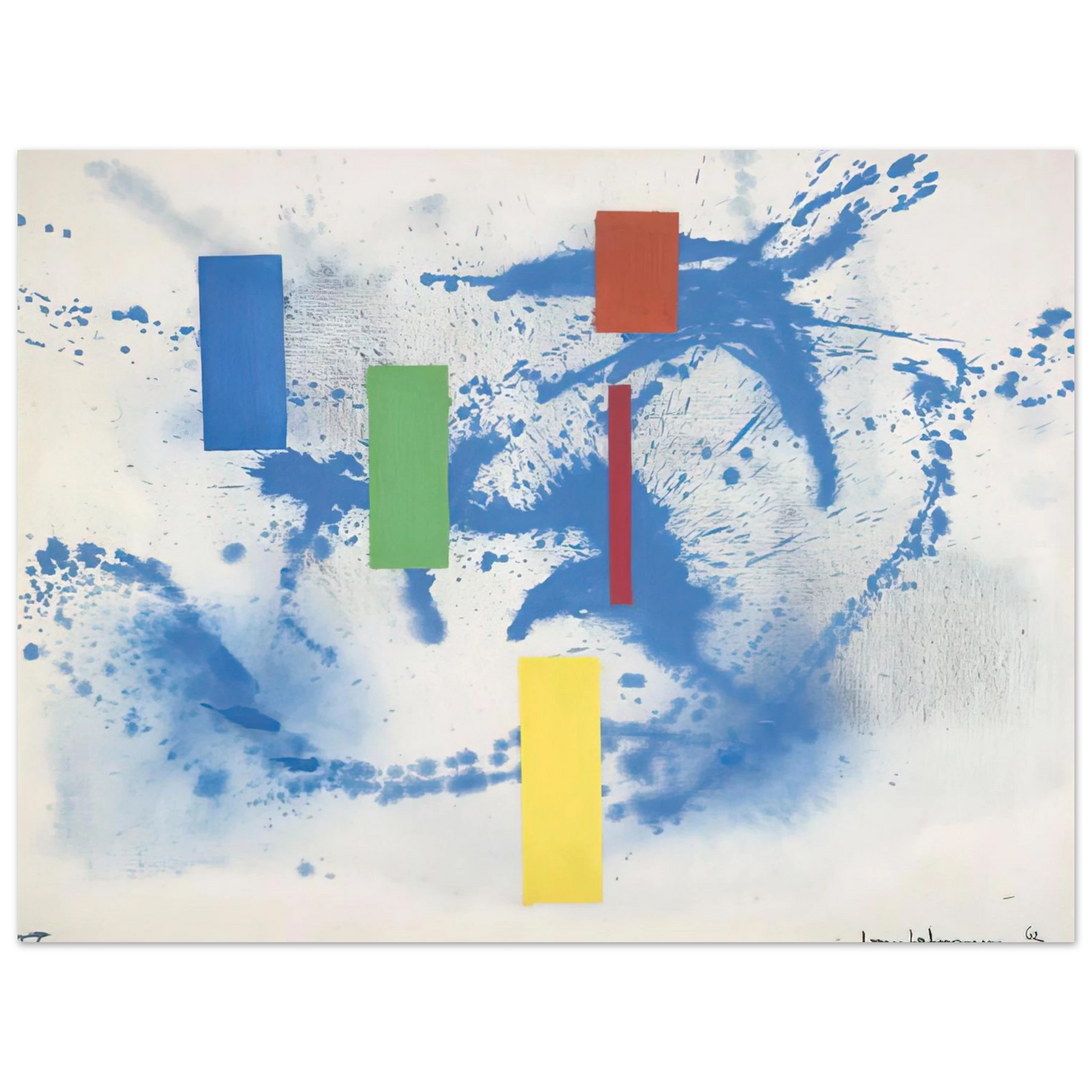 Hans Hofmann - Love Poem  75x100 cm / 30x40inches Fine Art Poster