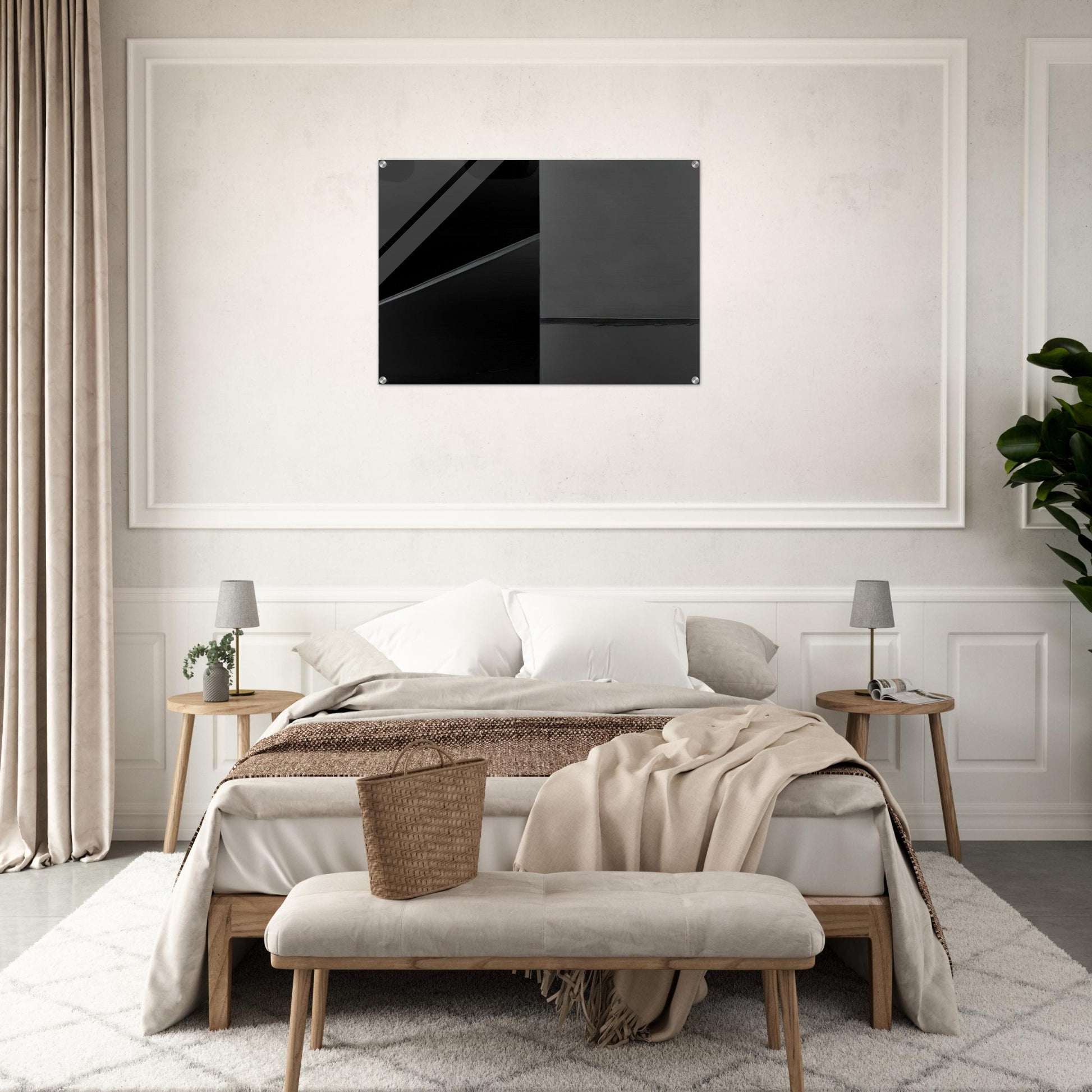 Peinture 222 x 314 cm, 24 février 2008 - 2008 - Pierre Soulages Acrylic Print - 70x100 cm / 28x40″ inches | Pierre Soulages Wall Art | Pierre Soulages Prints