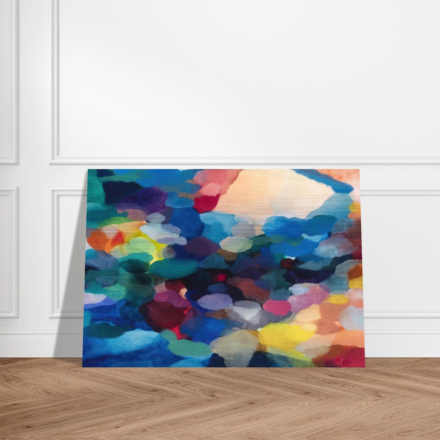 Noble Numbers - Alice Baber Brushed Aluminum Print - 70x100 cm / 28x40 inches | Alice Baber Aluminum Print | Alice Baber Prints