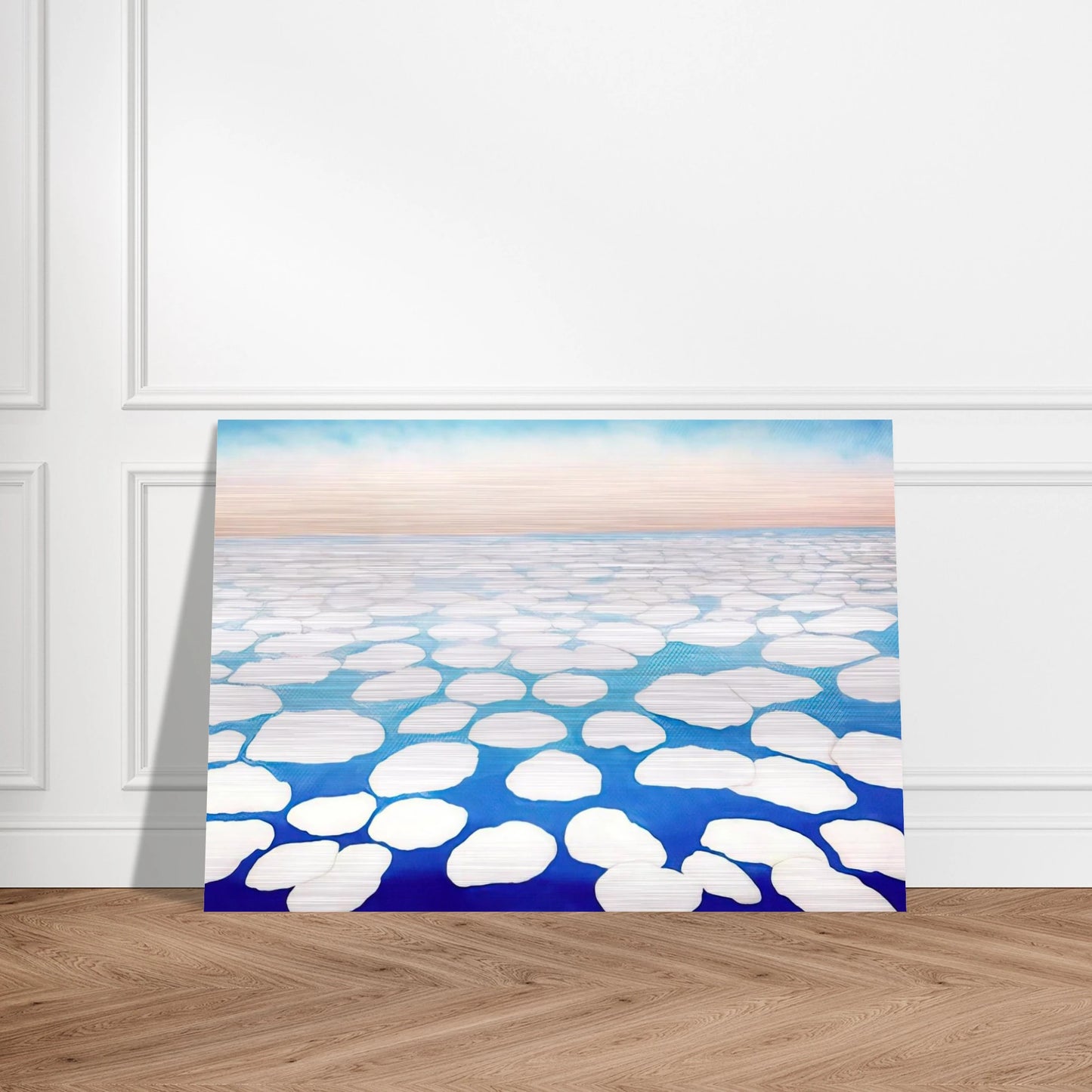 Sky Above the Clouds II - Georgia O'Keeffe Brushed Aluminum Print - 70x100 cm / 28x40 inches | Georgia O'Keeffe Aluminum Print | Georgia O'Keeffe Prints