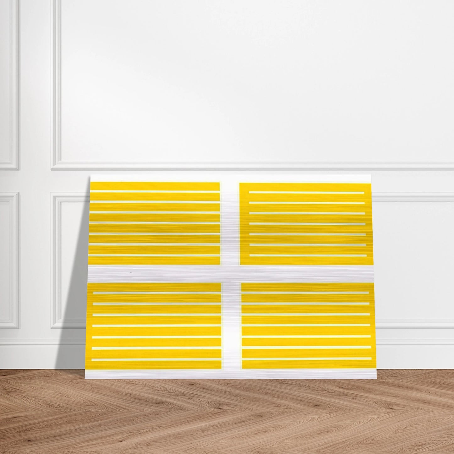 Untitled #235-238 - 1994 - Donald Judd Brushed Aluminum Print - 70x100 cm / 28x40 inches | Donald Judd Aluminum Print | Donald Judd Prints