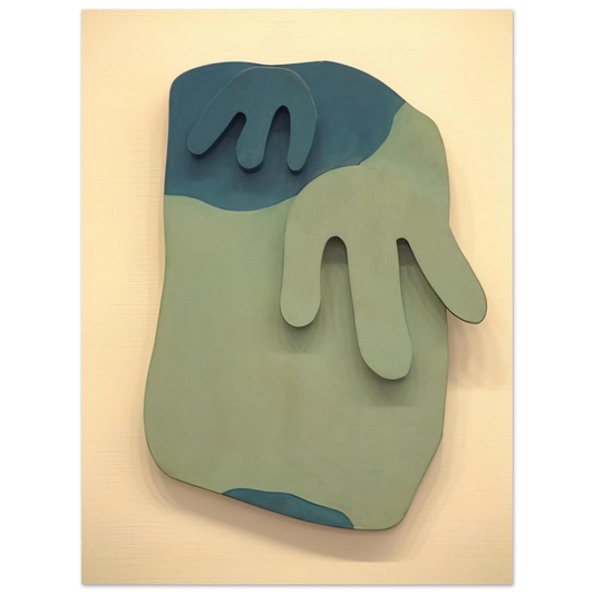 Jean Arp - Tete Paysage  75x100 cm / 30x40inches Fine Art Poster