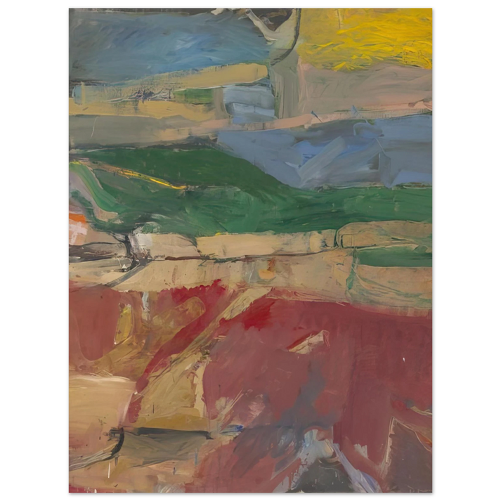 Richard Diebenkorn - Berkeley #32  75x100 cm / 30x40inches Fine Art Poster