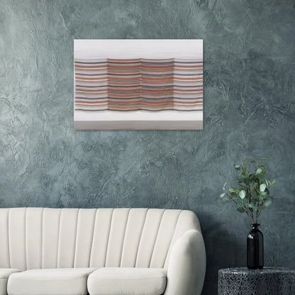 GEAR JAMMER 1976 - Robert Rauschenberg Brushed Aluminum Print - 70x100 cm / 28x40 inches | Robert Rauschenberg Aluminum Print | Robert Rauschenberg Prints