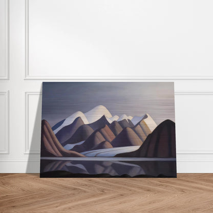 Mount Thule, Bylot Island - 1930 - Lawren Harris Brushed Aluminum Print - 70x100 cm / 28x40 inches | Lawren Harris Aluminum Print | Lawren Harris Prints