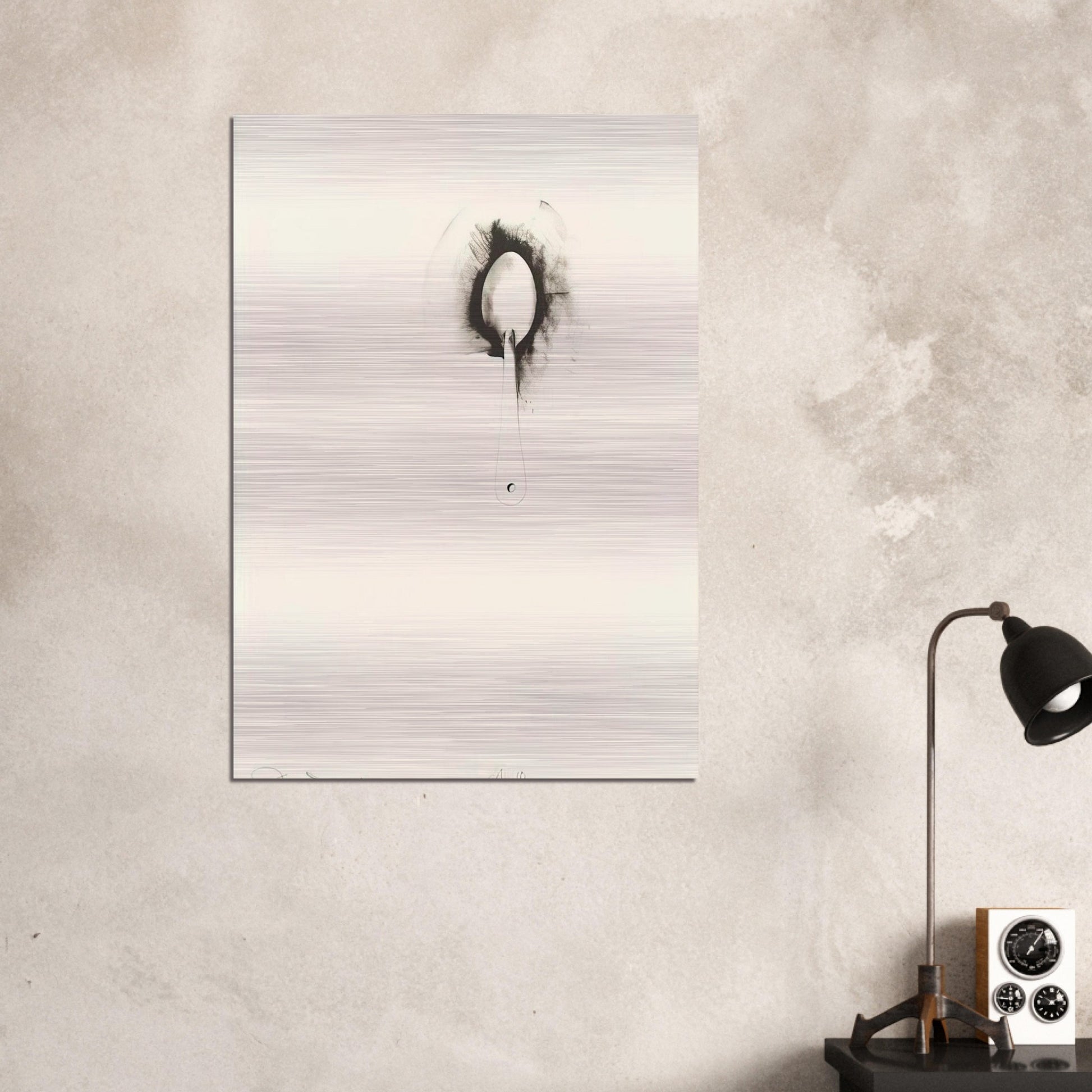 UNTITLED FROM TEN WINTER TOOLS 1973 6 - Jim Dine Brushed Aluminum Print - 70x100 cm / 28x40 inches | Jim Dine Aluminum Print | Jim Dine Prints