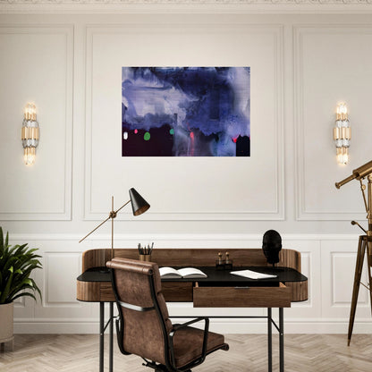 Star Gazing, 1989- - Helen Frankenthaler Brushed Aluminum Print - 70x100 cm / 28x40 inches | Helen Frankenthaler Aluminum Print | Helen Frankenthaler Prints