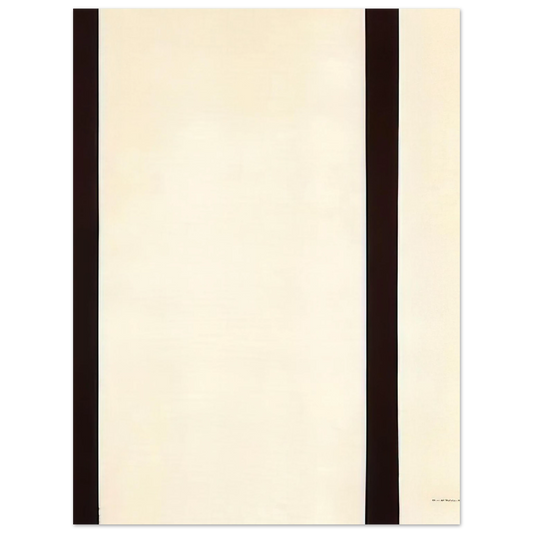 Barnett Newman - The Station of the Cross - Eighth Station  75x100 cm / 30x40inches Fine Art Poster