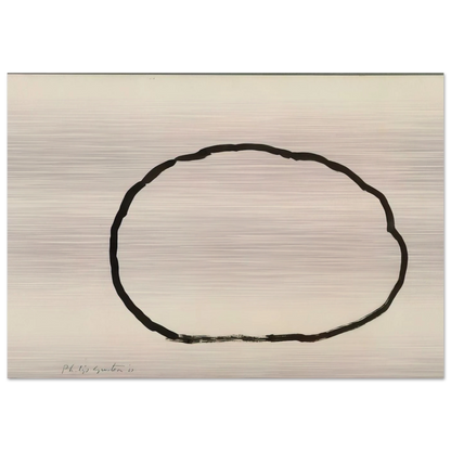 UNTITLED 6 - Philip Guston Brushed Aluminum Print - 70x100 cm / 28x40 inches | Philip Guston Aluminum Print | Philip Guston Prints