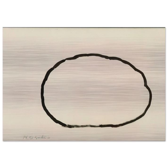 UNTITLED 6 - Philip Guston Brushed Aluminum Print - 70x100 cm / 28x40 inches | Philip Guston Aluminum Print | Philip Guston Prints