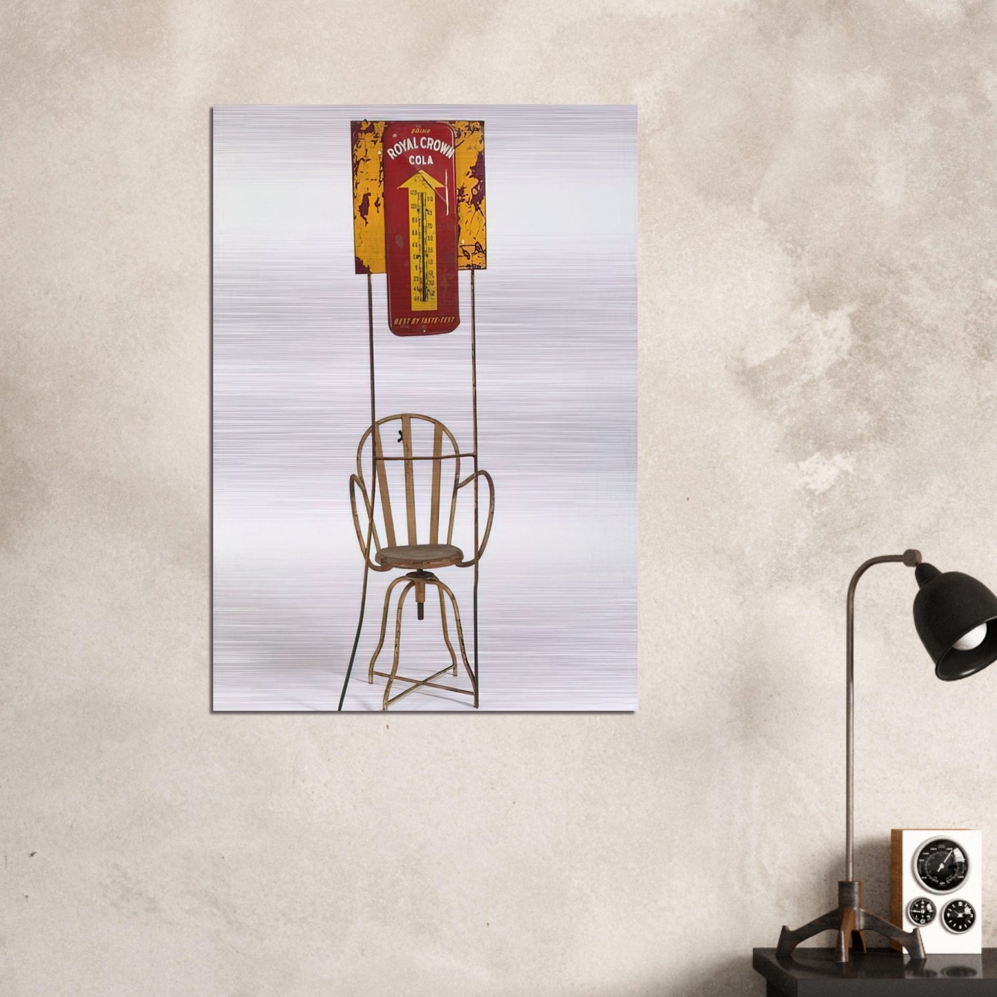 UNTITLED KABAL AMERICAN ZEPHYR 1983 - Robert Rauschenberg Brushed Aluminum Print - 70x100 cm / 28x40 inches | Robert Rauschenberg Aluminum Print | Robert Rauschenberg Prints