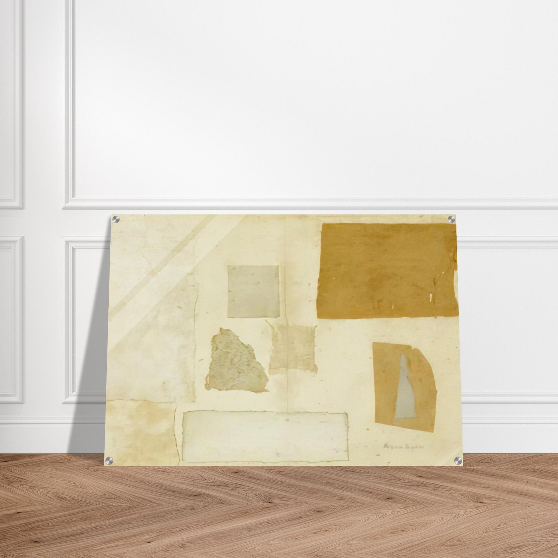 Gray Collage - 1953 - Anne Ryan Acrylic Print - 70x100 cm / 28x40″ inches