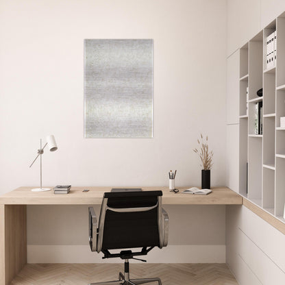 Rule - Robert Ryman Brushed Aluminum Print - 70x100 cm / 28x40 inches | Robert Ryman Aluminum Print | Robert Ryman Prints