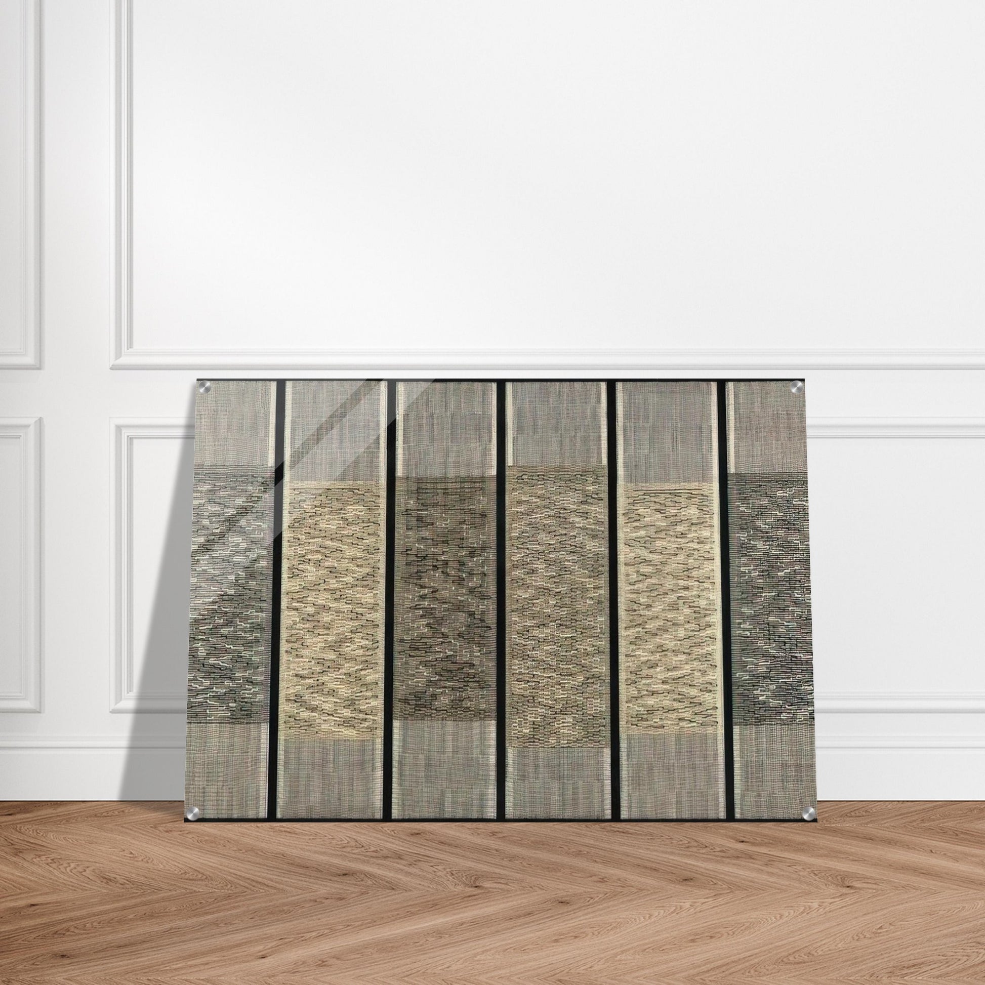 SIX PRAYERS 1965 - Anni Albers Acrylic Print - 70x100 cm / 28x40″ inches
