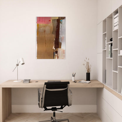 Bistre I, 1976- - Helen Frankenthaler Brushed Aluminum Print - 70x100 cm / 28x40 inches | Helen Frankenthaler Aluminum Print | Helen Frankenthaler Prints