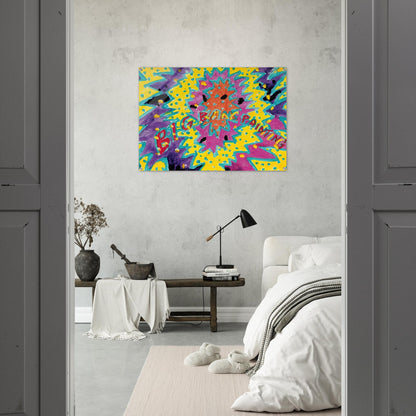 Big Bang Painting - 1988 - Paul Thek Acrylic Print - 70x100 cm / 28x40″ inches