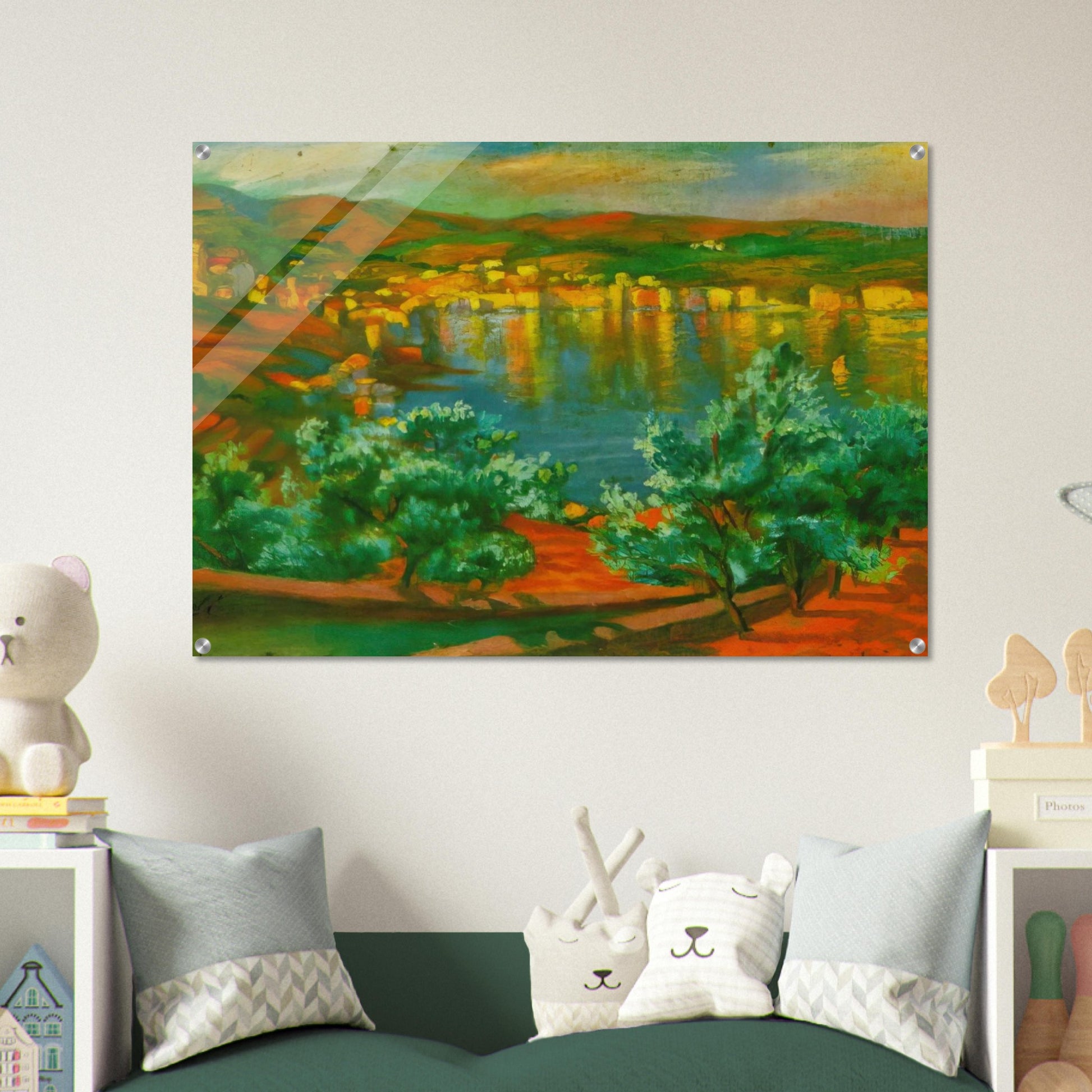 FESTIVAL OF ST LUCIA AT VILLAMALLA - Salvador Dali Acrylic Print - 70x100 cm / 28x40″ inches