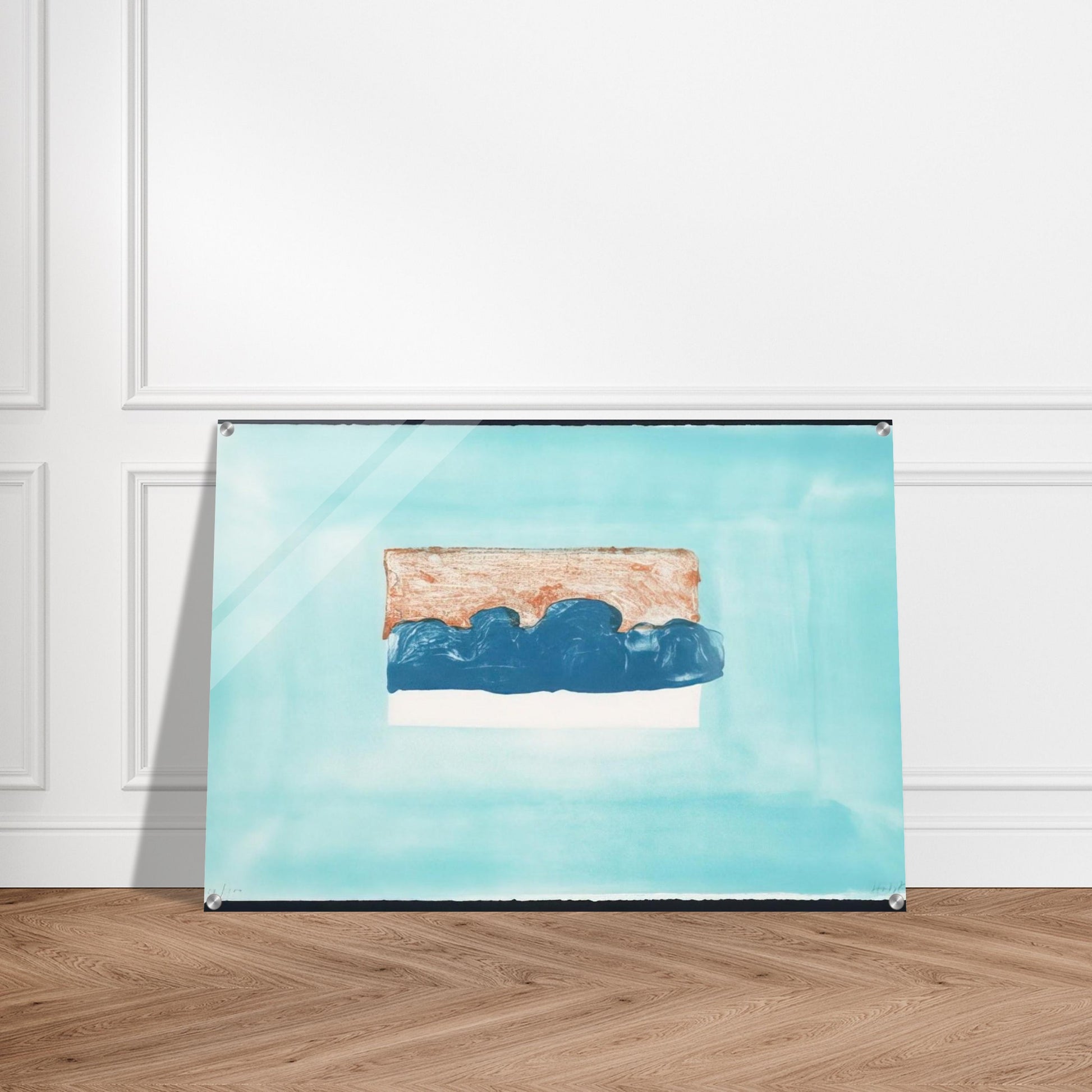 Untitled - 1976 - Howard Hodgkin Acrylic Print - 70x100 cm / 28x40″ inches | Howard Hodgkin Wall Art | Howard Hodgkin Prints